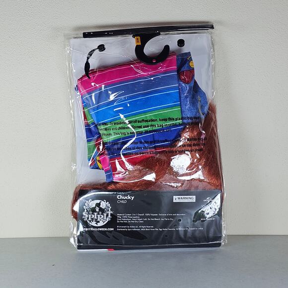 Brand New Spirit Chucky Child size small costume - Picture 2 of 2